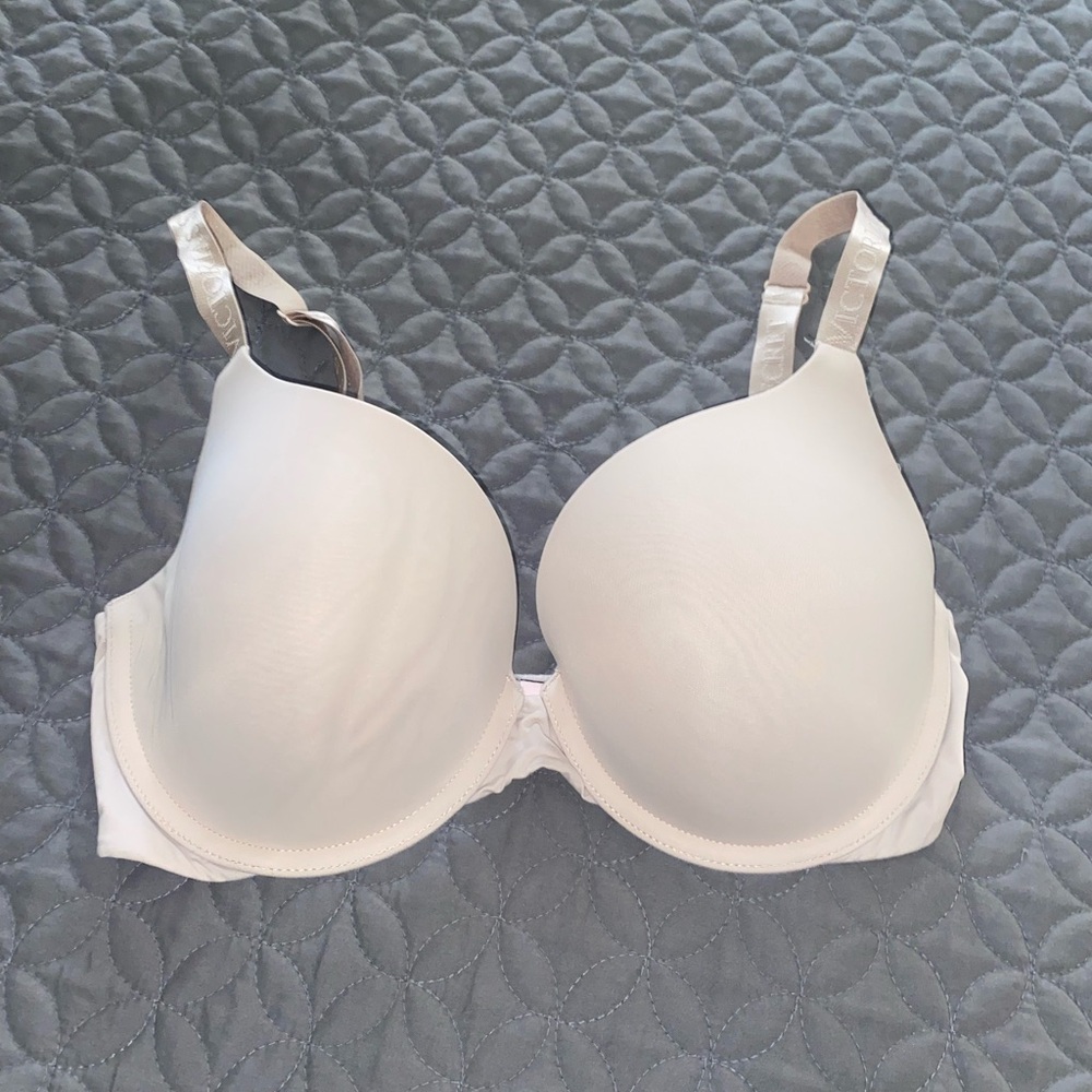 Calvin Klein Cream Padded Bra